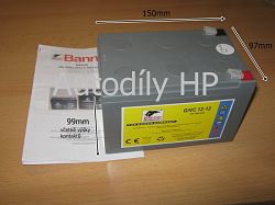 Baterie GIVC 12V 12Ah pro el. kola atd. - klikněte pro větší náhled